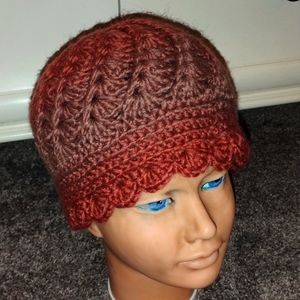 Vintage inspired crochet hat